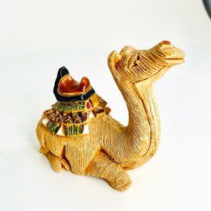 Camel Figurine Artisania Riconda DeRosa Art Pottery Uruguay 4 in. Artist Signed